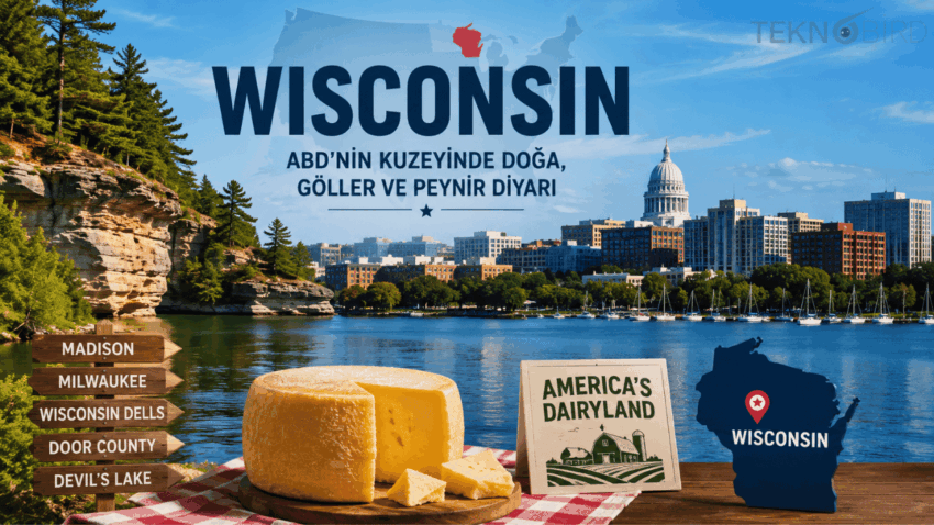 Wisconsin Nedir? Wisconsin Nerede? ABD’nin Süt Ürünleri Başkenti Hakkında Bilmeniz Gerekenler