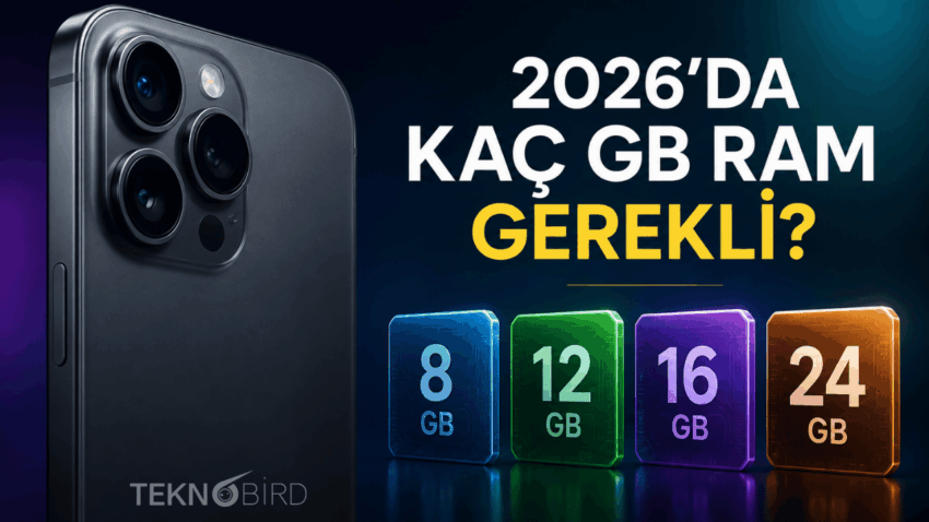 2026’da Telefon Alırken Kaç GB RAM Gerekli? İşte İdeal Bellek Miktarı