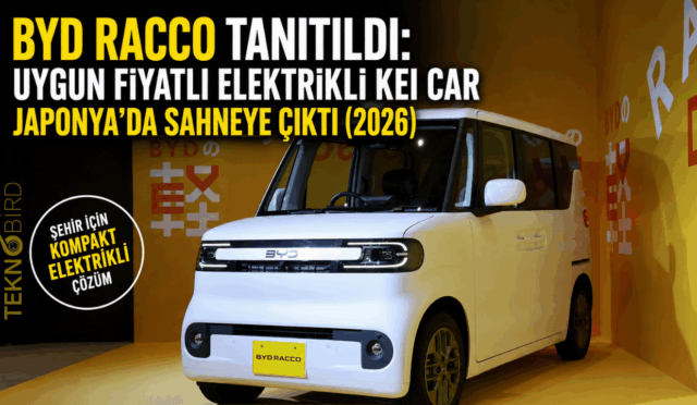 BYD Racco Tanıtıldı: Uygun Fiyatlı Elektrikli Kei Car Japonya’da Sahneye Çıktı (2026)