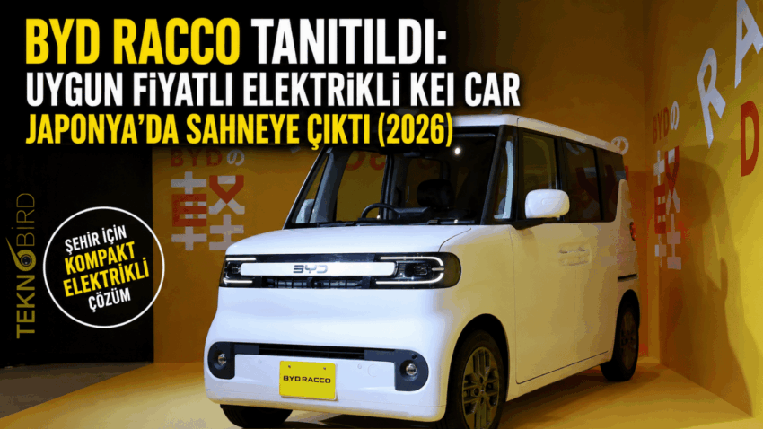 BYD Racco Tanıtıldı: Uygun Fiyatlı Elektrikli Kei Car Japonya’da Sahneye Çıktı (2026)