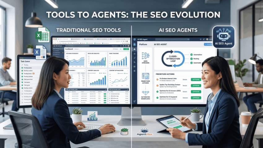 From SEO Tools to AI SEO Agents: What Autonomous Search Optimization Actually Looks Like