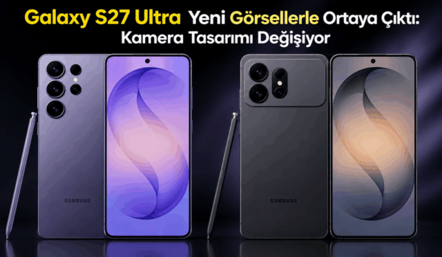 Galaxy S27 Ultra Yeni Görsellerle Ortaya Çıktı: Kamera Tasarımı Değişiyor