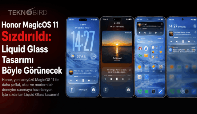 Honor MagicOS 11 Sızdırıldı: Liquid Glass Tasarımı Böyle Görünecek