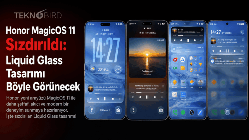 Honor MagicOS 11 Sızdırıldı: Liquid Glass Tasarımı Böyle Görünecek