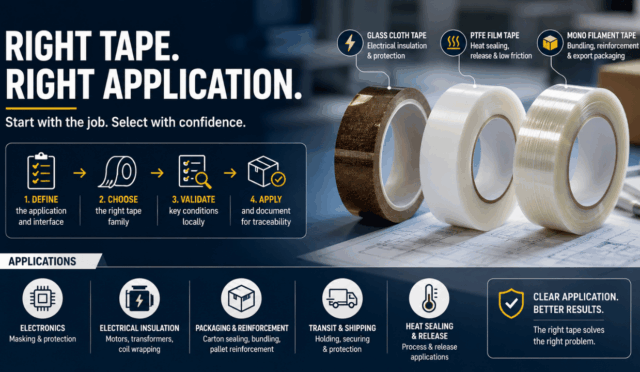How Technical Teams Build an Engineering-Ready Tape Selection Brief