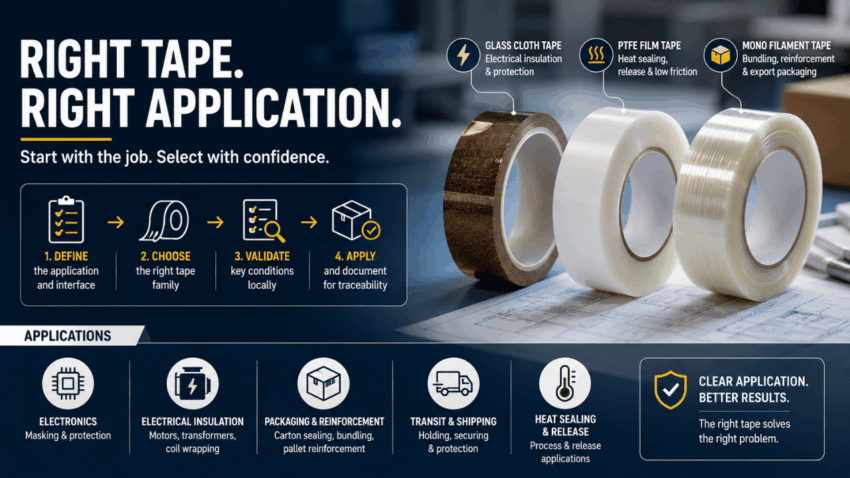 How Technical Teams Build an Engineering-Ready Tape Selection Brief