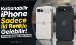 Katlanabilir iPhone Ultra'nın iki renk seçeneği