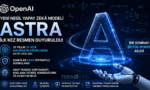 OpenAI'ın resmen duyurduğu Astra yapay zekâ modeli, matematik ve teorik bilgisayar bilimindeki araştırmaları simgeleyen fütüristik bir görsel.