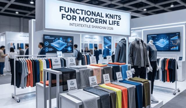 Performance Knits Take the Spotlight at Intertextile Shanghai 2026