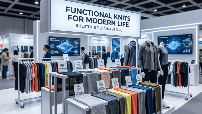 Performance Knits Take the Spotlight at Intertextile Shanghai 2026