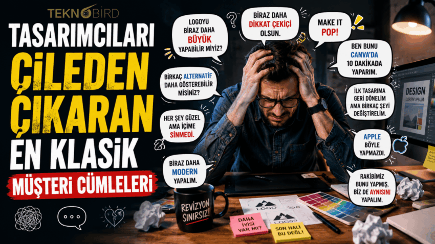 Tasarımcıları Çileden Çıkaran En Klasik Müşteri Cümleleri