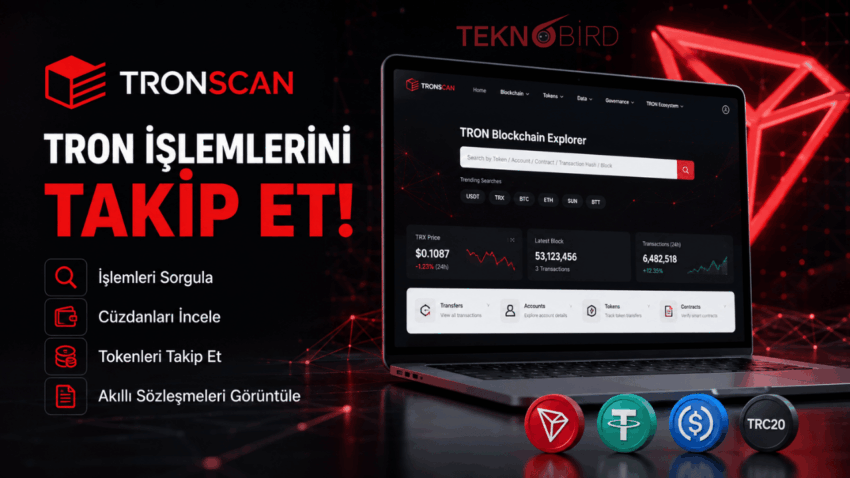 TRONSCAN Nedir? TRON İşlemlerini Takip Etmek İçin Nasıl Kullanılır?