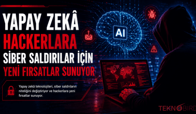Yapay Zekâ Hackerlara Siber Saldırılar İçin Yeni Fırsatlar Sunuyor