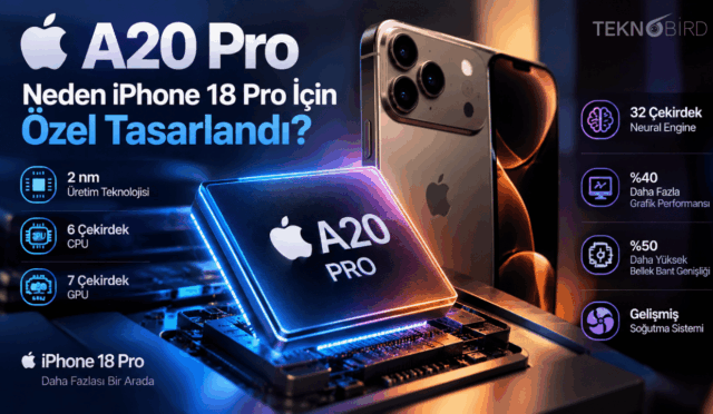 A20 Pro Neden iPhone 18 Pro İçin Özel Tasarlandı?