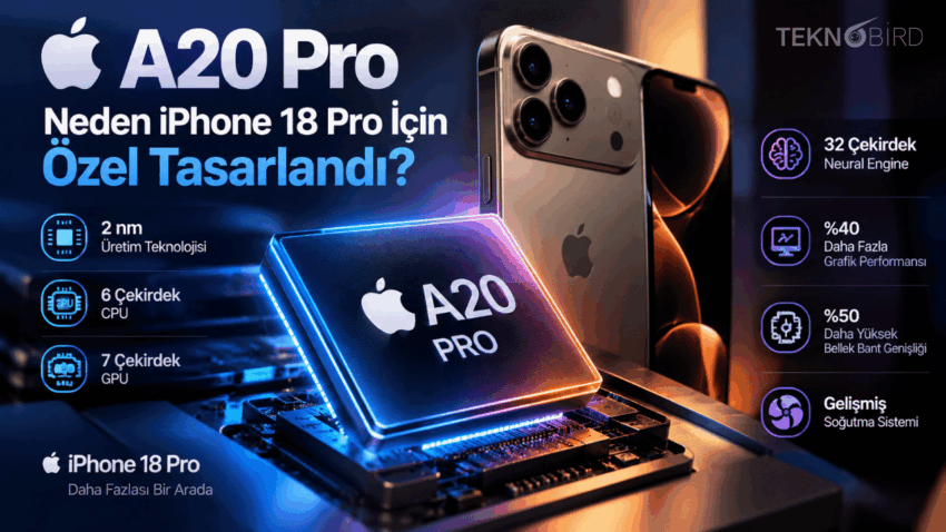 A20 Pro Neden iPhone 18 Pro İçin Özel Tasarlandı?