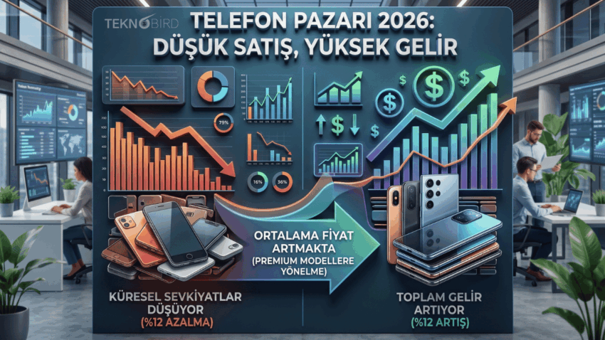 Akıllı Telefon Satışları Yüzde 12 Düşecek, Üreticilerin Geliri Artacak