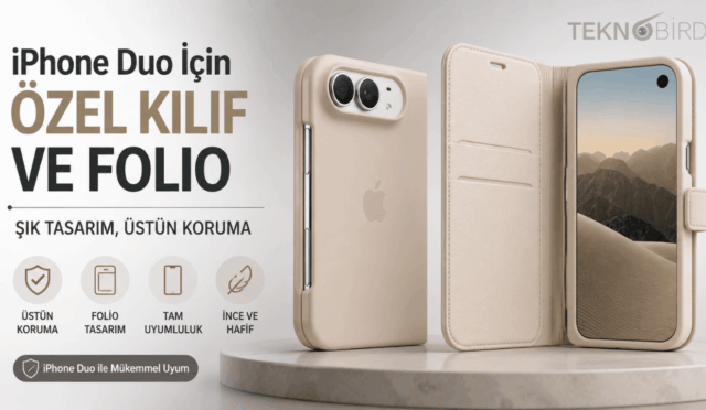 Apple, Katlanabilir iPhone Duo İçin Özel Kılıf ve Folyo Aksesuarları Tanıttı