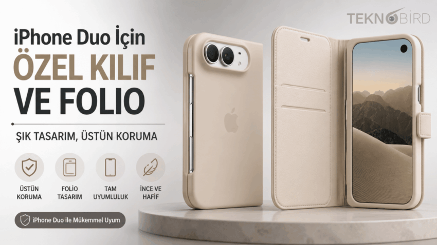 Apple, Katlanabilir iPhone Duo İçin Özel Kılıf ve Folyo Aksesuarları Tanıttı