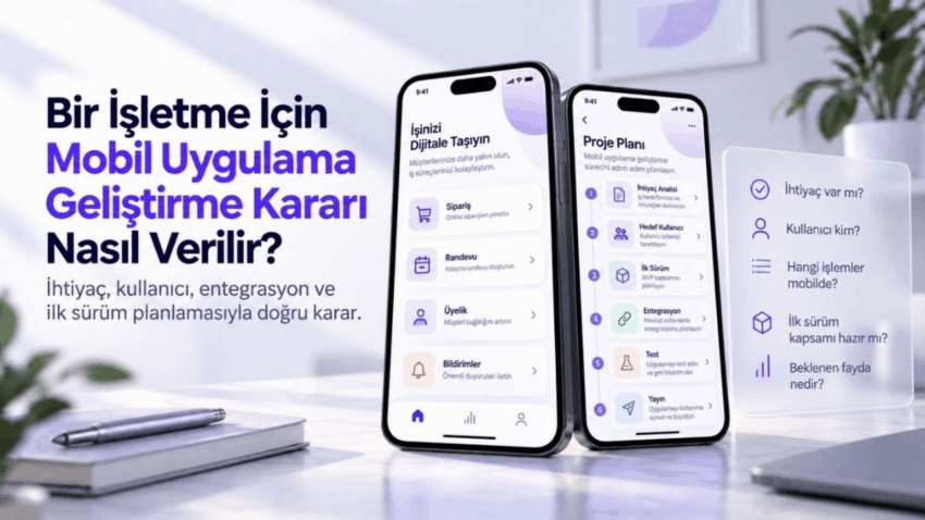 Bir İşletme İçin Mobil Uygulama Geliştirme Kararı Nasıl Verilir?