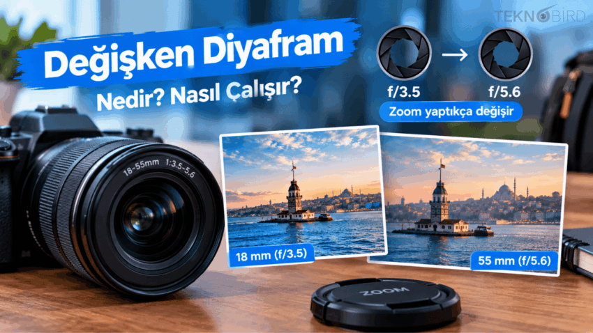 Değişken Diyafram Nedir? Fotoğraf Makinesinde Ne İşe Yarar?