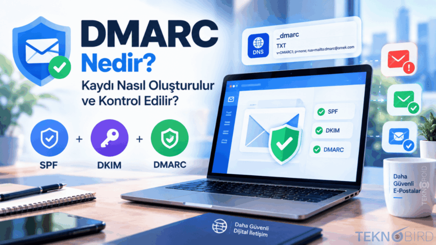 DMARC Nedir? DMARC Kaydı Nasıl Oluşturulur ve Kontrol Edilir?