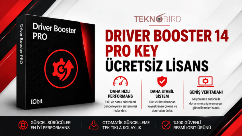 Driver Booster PRO 14 Key – Ücretsiz Lisans (Ekim 2026)