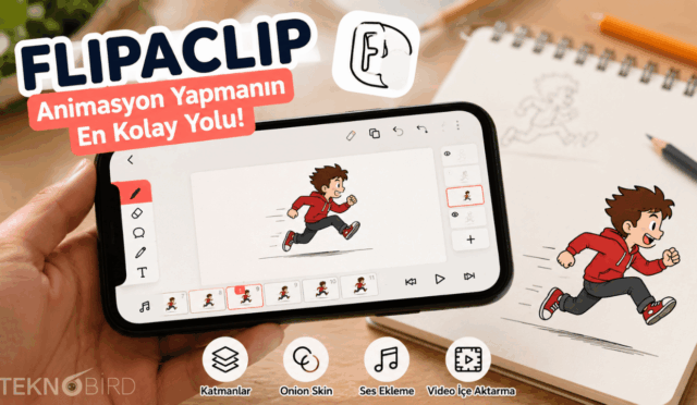 FlipaClip Nedir? Telefonda Animasyon Yapmak İsteyenler İçin Rehber