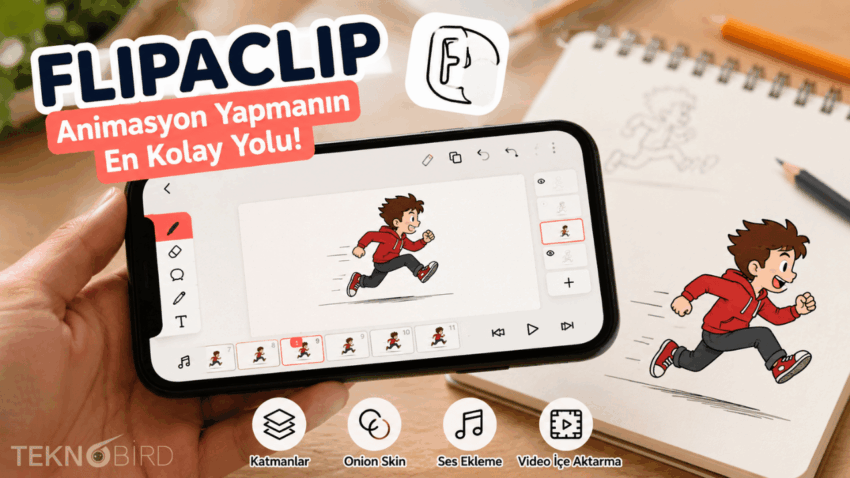 FlipaClip Nedir? Telefonda Animasyon Yapmak İsteyenler İçin Rehber