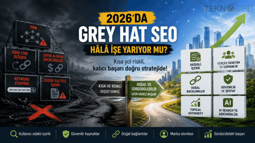 Grey Hat SEO (Gri Şapka SEO) Hâlâ İşe Yarıyor mu?
