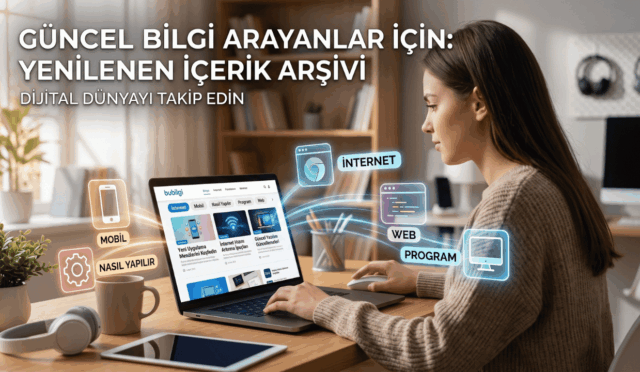 Güncel Bilgi Arayanlar İçin Yenilenen İçerik Arşivi
