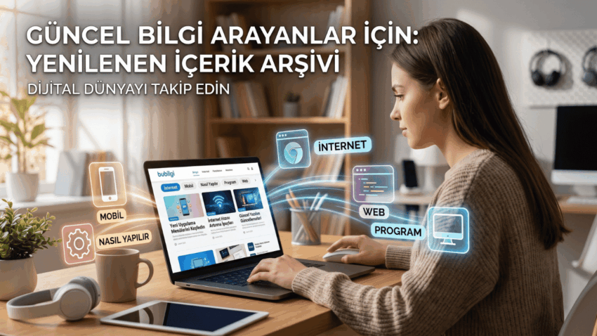 Güncel Bilgi Arayanlar İçin Yenilenen İçerik Arşivi