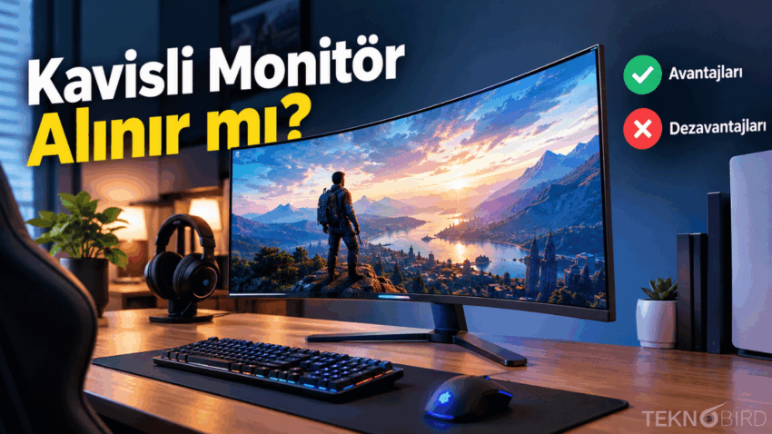 Kavisli Monitör Alınır mı? İşte Avantajları ve Dezavantajları