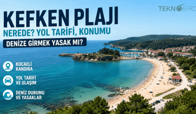 Kefken Plajı Nerede? Yol Tarifi, Konumu, Denize Girmek Yasak mı?