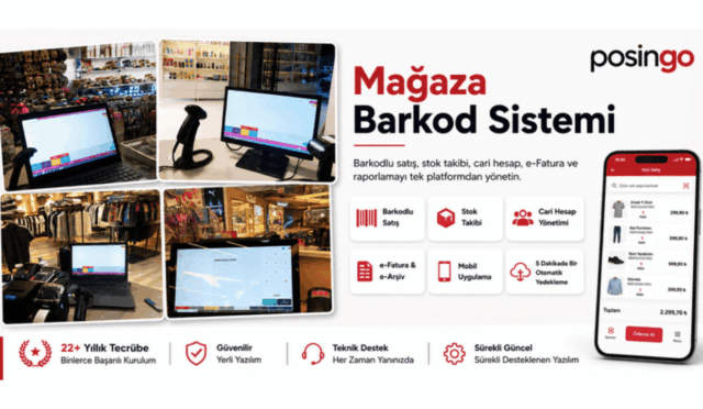 Mağaza Barkod Sistemi: Giyim, Butik, Bijuteri ve Tekstil Mağazalarında Satış ve Stok Yönetimi