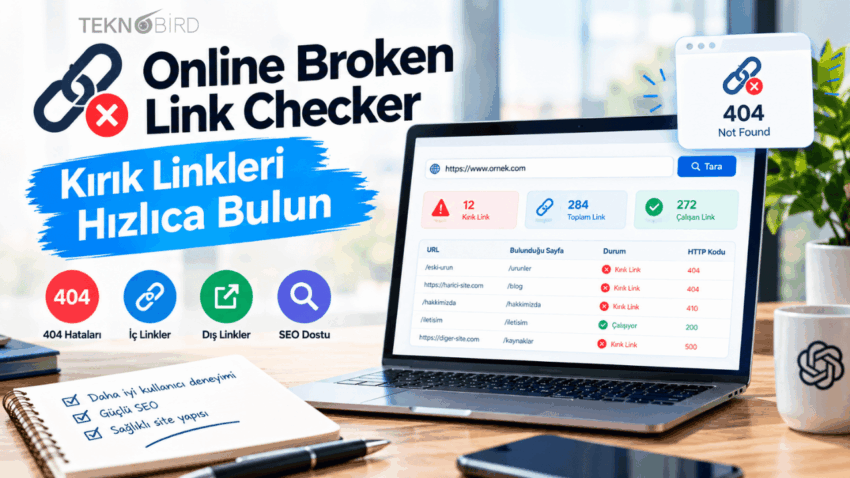 Online Broken Link Checker Nedir? Kırık Linkler Nasıl Bulunur?