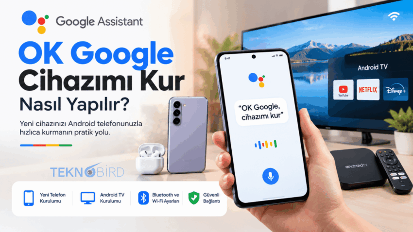 OK Google Cihazımı Kur Nedir? Yeni Cihaz Nasıl Kurulur?
