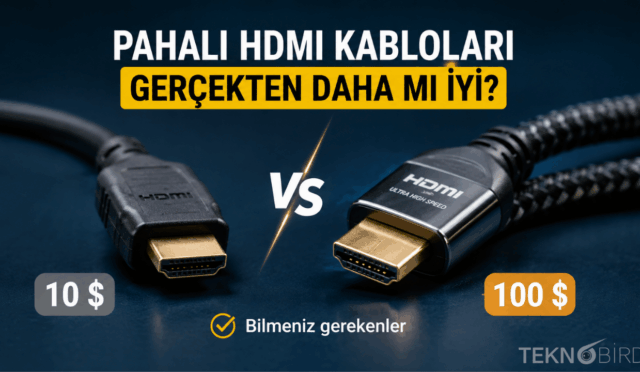 Pahalı HDMI Kabloları Gerçekten Daha mı İyi? İşte Bilmeniz Gerekenler