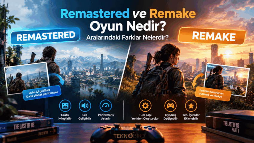 Remastered ve Remake Oyun Nedir? Aralarındaki Farklar Nelerdir?