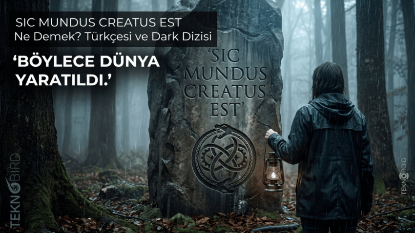 Sic Mundus Creatus Est Ne Demek? Türkçe Anlamı ve Dark Dizisindeki Yeri