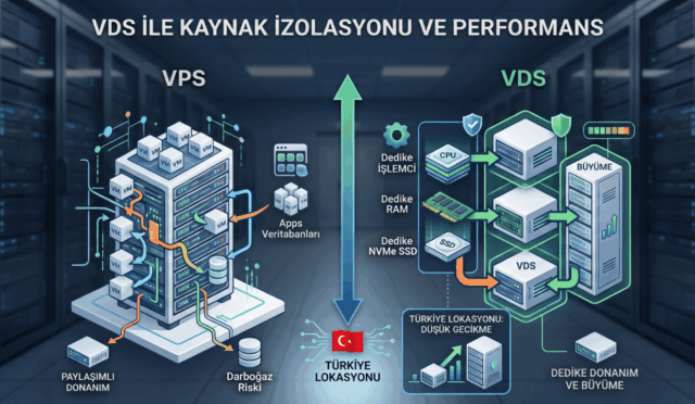 VPS’ten Daha Fazla Kontrol: VDS ile Kaynak İzolasyonu ve Performans