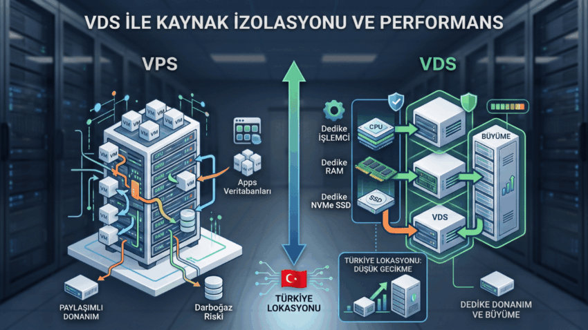 VPS’ten Daha Fazla Kontrol: VDS ile Kaynak İzolasyonu ve Performans