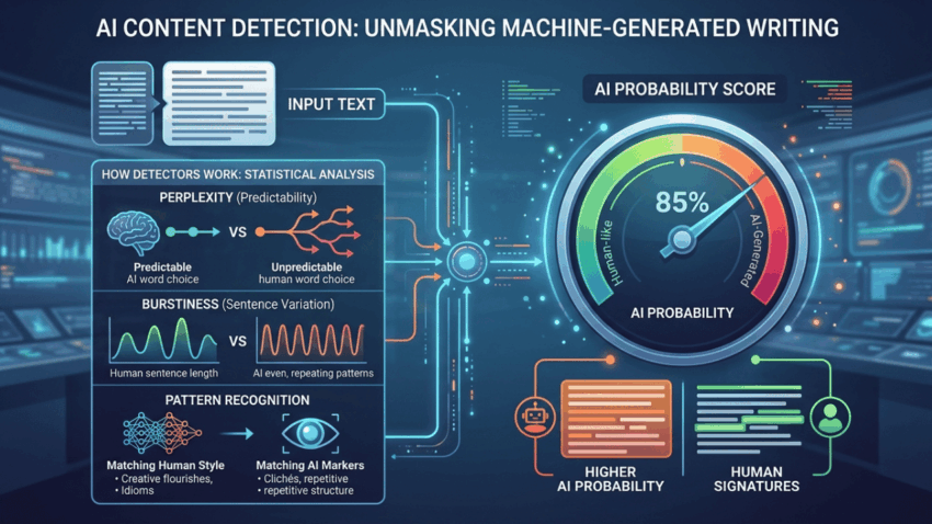 AI Detection: How AI Content Detectors Identify Machine Generated Writing