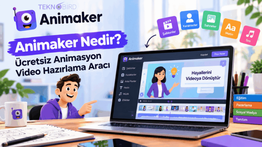 Animaker Nedir? Ücretsiz Animasyon Video Hazırlama Aracı