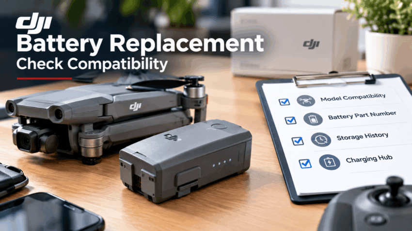 DJI Battery Replacement: Check Compatibility and Storage History Before Buying