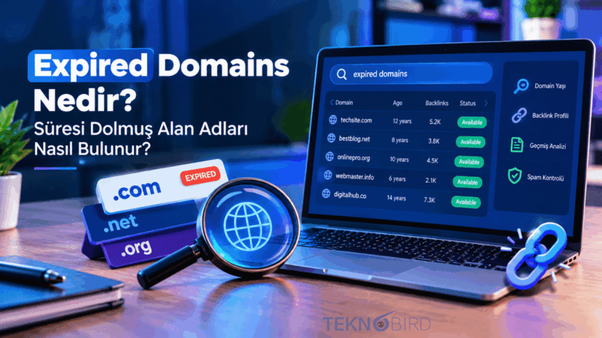 Expired Domains Nedir? Süresi Dolmuş Alan Adları Nasıl Bulunur?