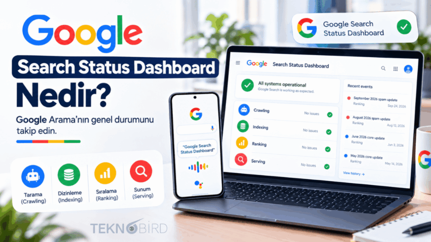 Google Search Status Dashboard Nedir? Google Arama Durumu Nasıl Kontrol Edilir?