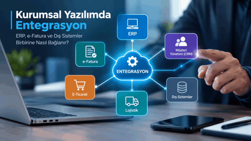 Kurumsal Yazılımda Entegrasyon: ERP, e-Fatura ve Dış Sistemler Birbirine Nasıl Bağlanır?