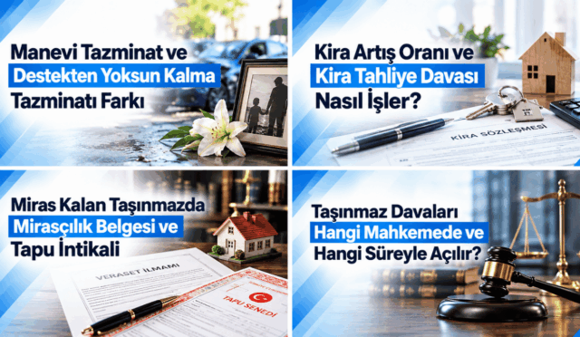 Manevi Tazminat ve Destekten Yoksun Kalma Tazminatı Farkı