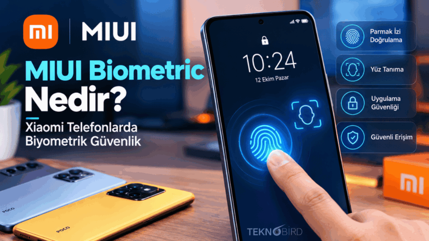 MIUI Biometric Nedir? Xiaomi Telefonlarda Biyometrik Güvenlik