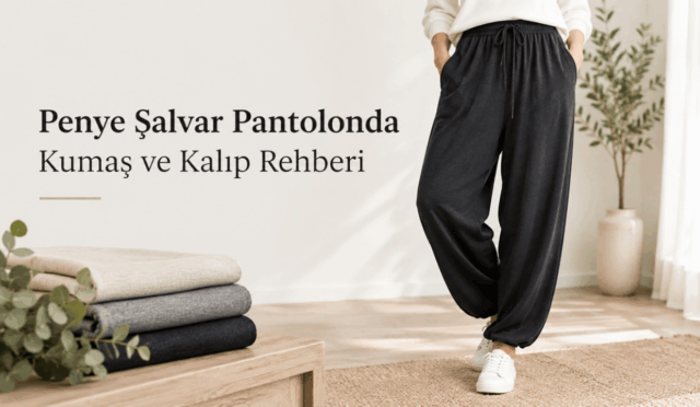 Penye Şalvar Pantolonda Kumaş ve Kalıp Rehberi